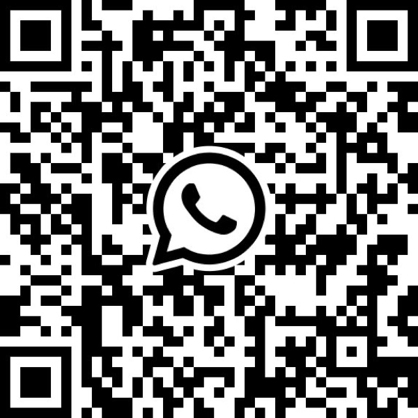 QR code to chat with Juno on WhatsApp